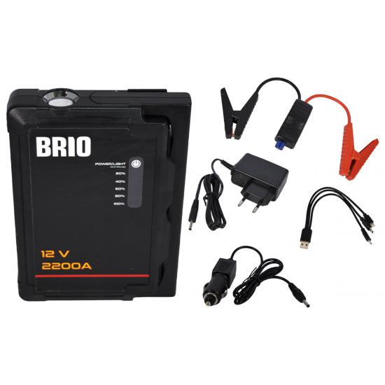 Brio Battery Booster 12v 2200a Mini X12