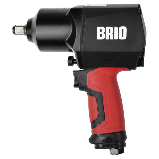 Brio Pneumatic İmpact Wrench 1/2 1950 Nm Double Hammer 1,88 Kg