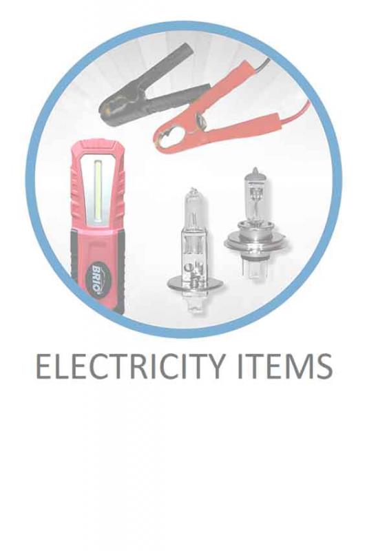 Electricity Items Categories
