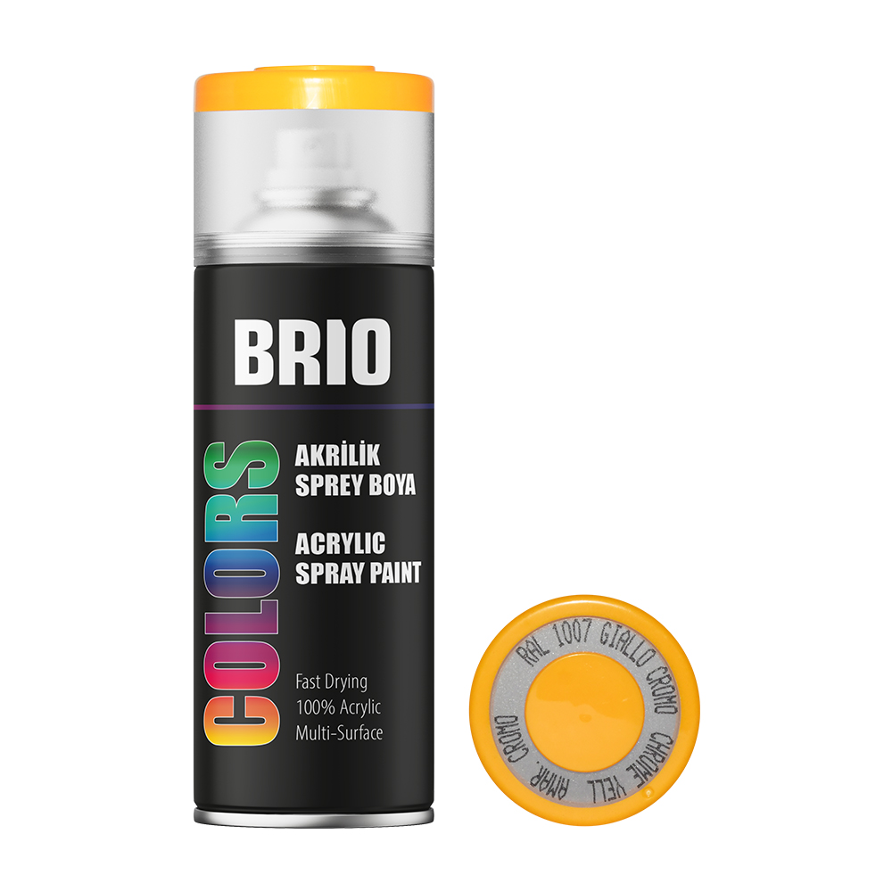 Sprey Boya Akrilik Nergis Sarısı B1007 400Ml