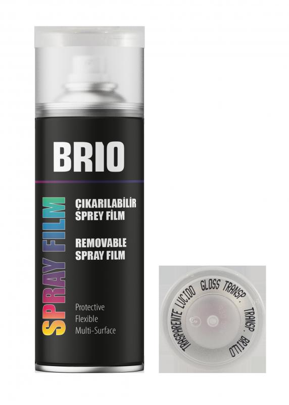 Sprey Boya Çıkarabilinir Parlak Transparan 400 Ml