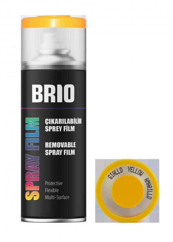 Sprey Boya Çıkarabilinir Opak Sarı 400 Ml