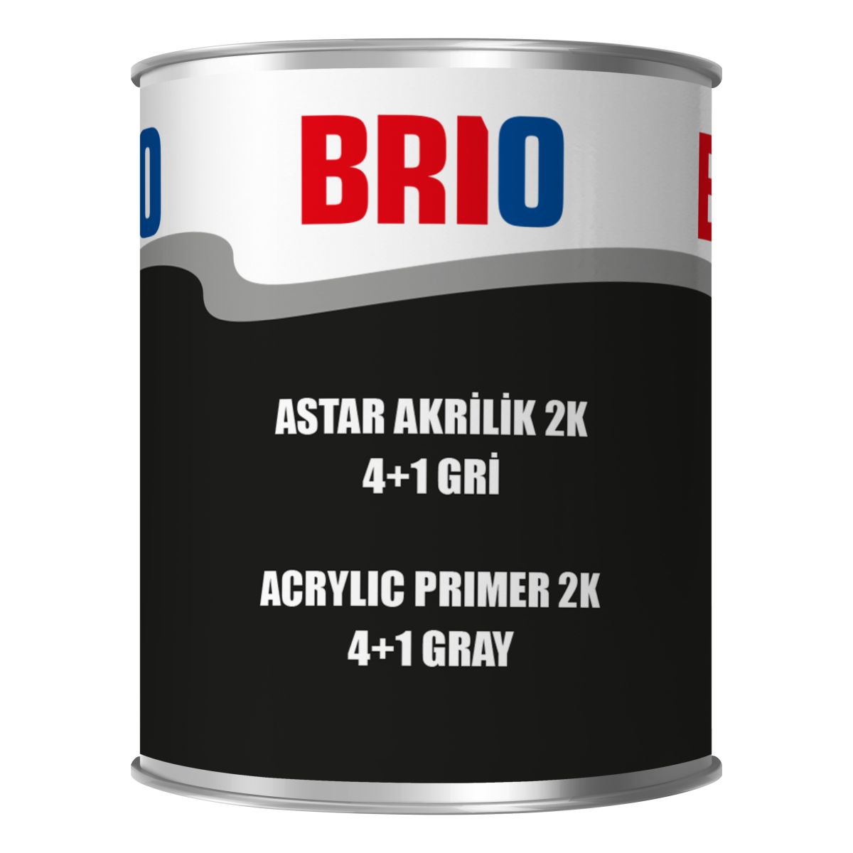 Astar Akrilik 2 K 4+1 Gri 1 L