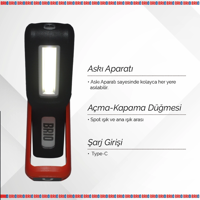 Led Şarjlı Lamba Ecoled S