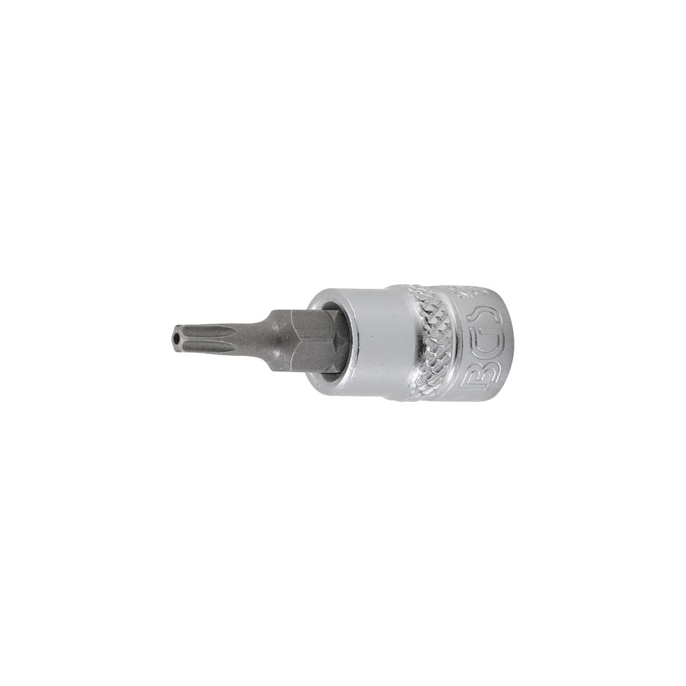 Bit Socket | 6.3 Mm (1/4’’) Drive | T-Star Tamperproof (For Torx) T15