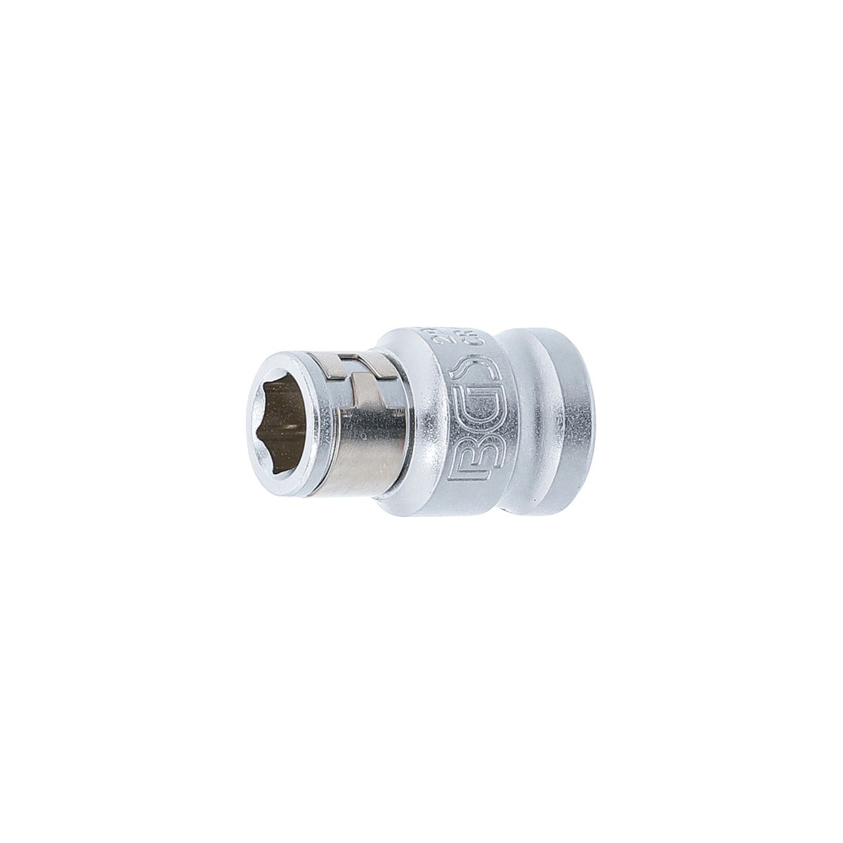 Bit Adaptor With Retaining Ball | 10 Mm (3/8’’) Drive | internal Hexagon 8 Mm (5/16’’)