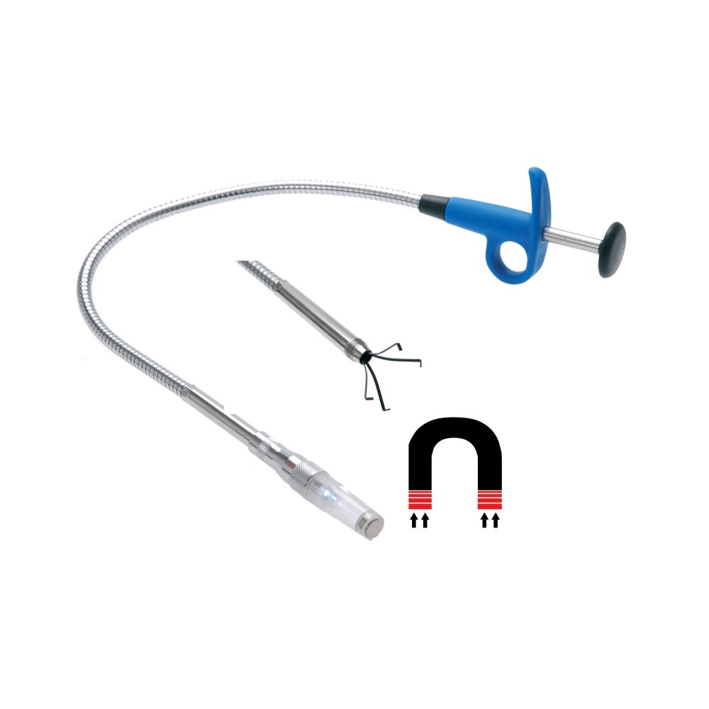 Led Light Magnetic Pickup Tool