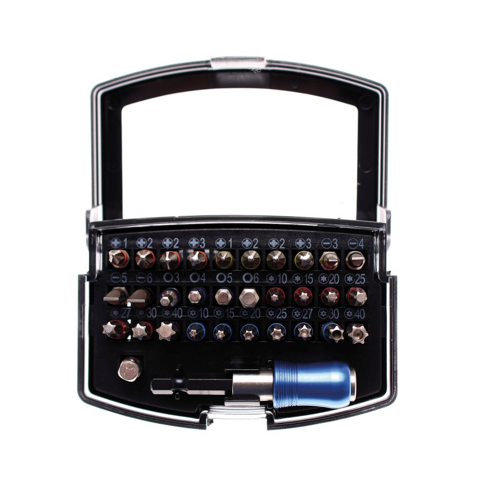 32 Piece Colored Bit Set