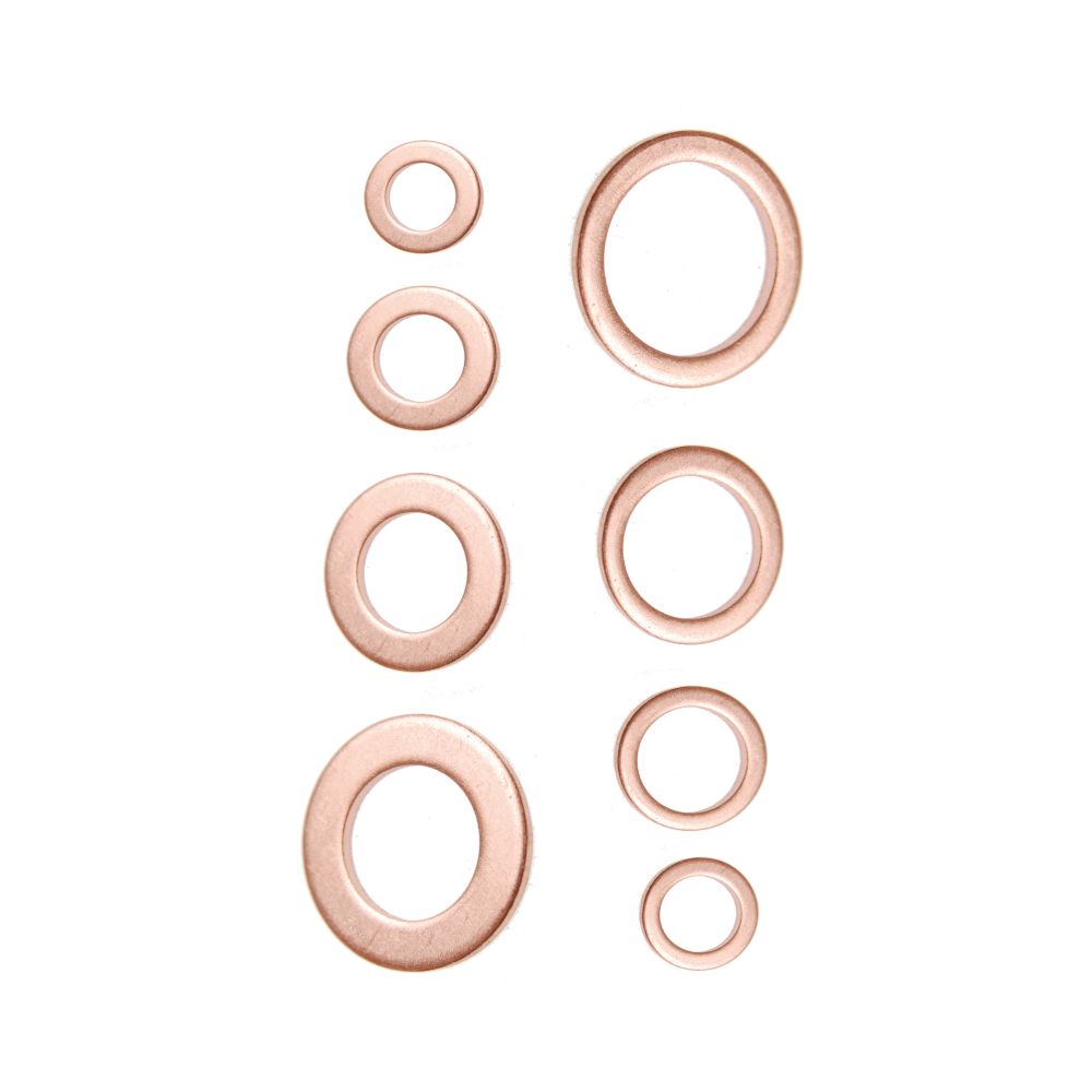 150 Piece Copper O-Ring Set