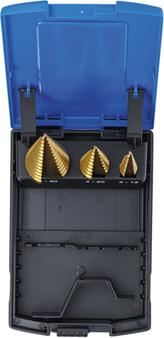 Kademeli%20Delik%20Açma%20Matkap%20Ucu%20Titanyum%204-30%20Mm%203%20Parça