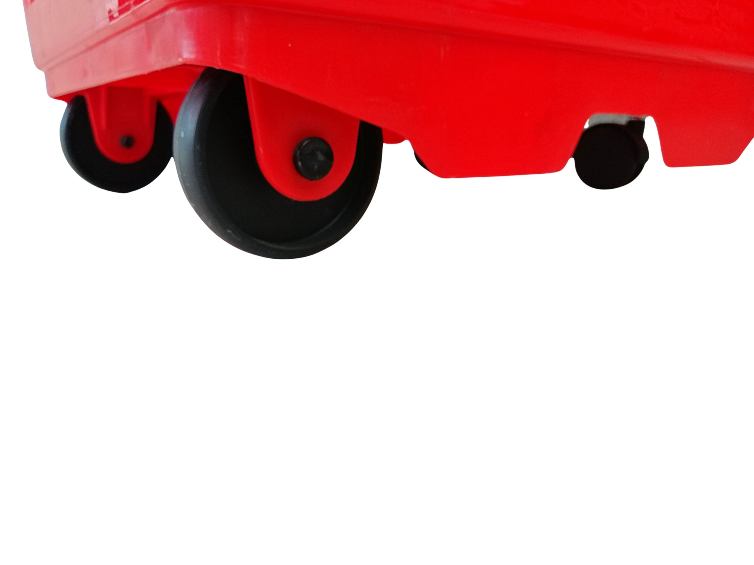 Shopping Cart Plastic 70 Lt Wheeled Red