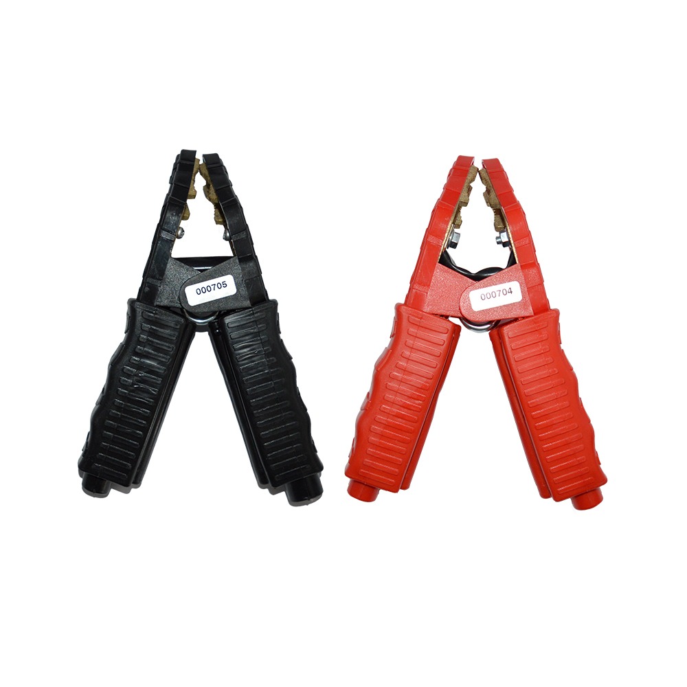 Akü Takviye Cihazı 12V 2500A Maşa Siyah Kırmızı Seti