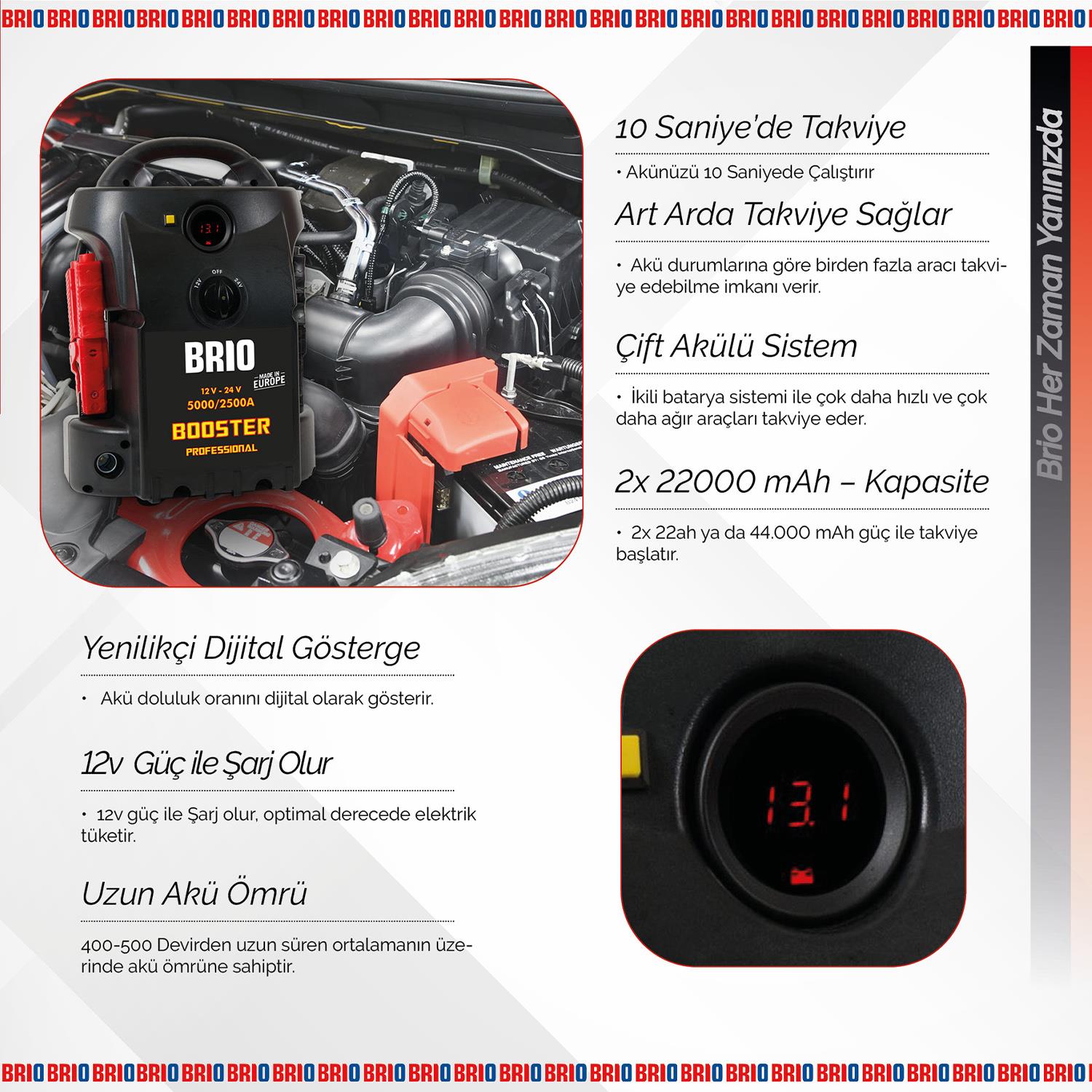 Akü Takviye Cihazı 12X24V 5000A