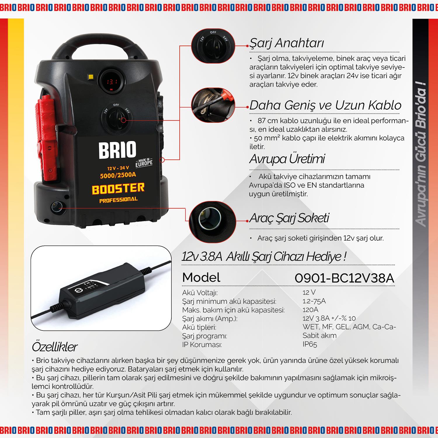 Akü Takviye Cihazı 12X24V 5000A