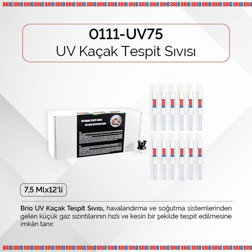 Uv%20Leak%20Detector%20Fluid%20R134A%20+%20R1234Yf%20+%20Ev%207,5%20Ml%20(12%20Pieces)
