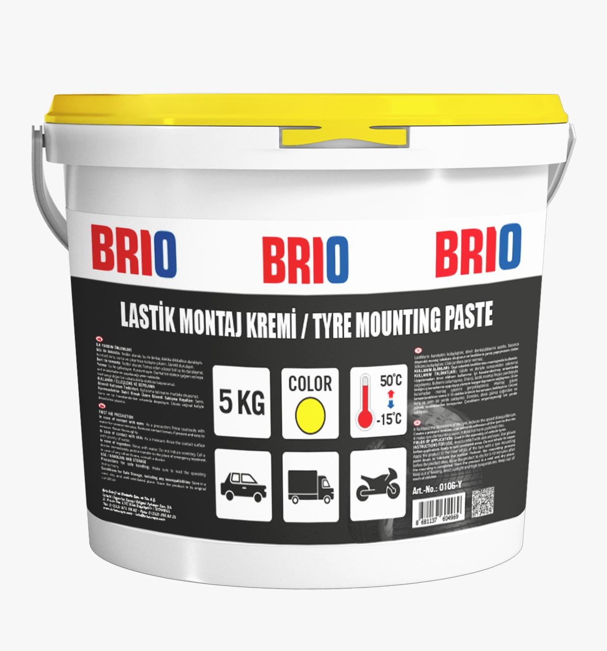 Tyre Mounting Paste 5 Kg Yellow
