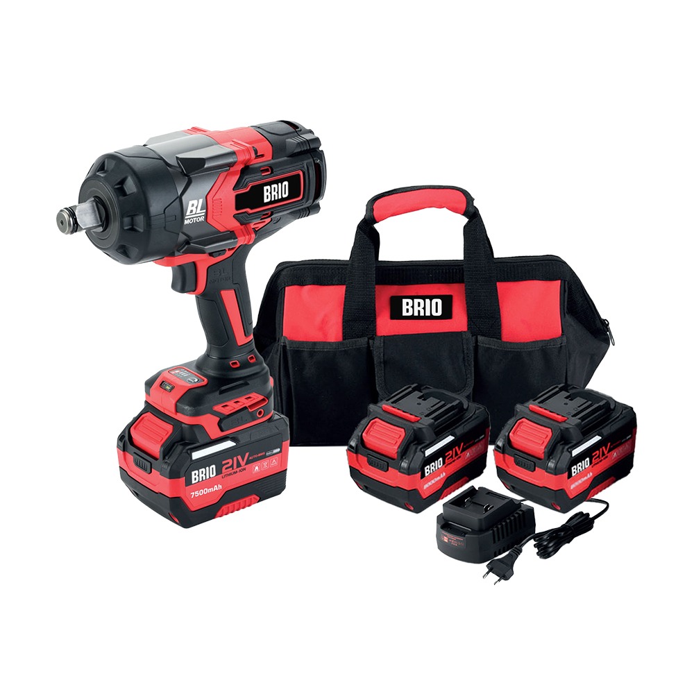 Cordless Nut Remover Double Battery 3/4 2300 Nm 21V 8.0Ah