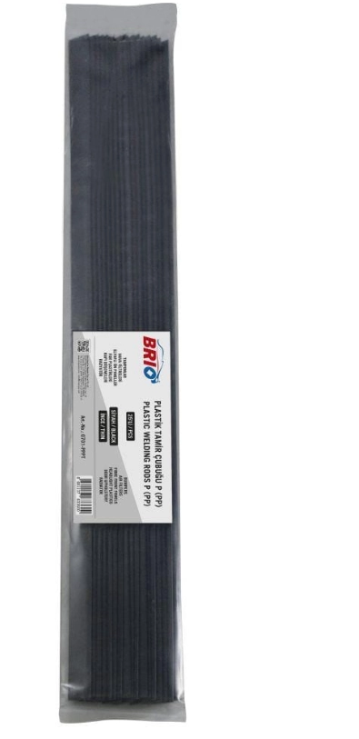 Plastic Welding Rods P (Pp) Black Thin 25 Pcs