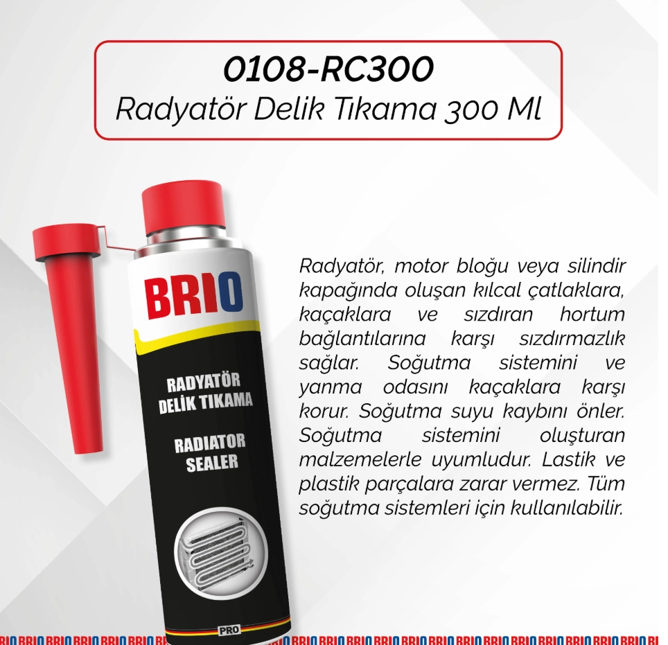 Radyatör Sızıntı Önleyici & Koruyucu Bakım Katkısı 300 Ml