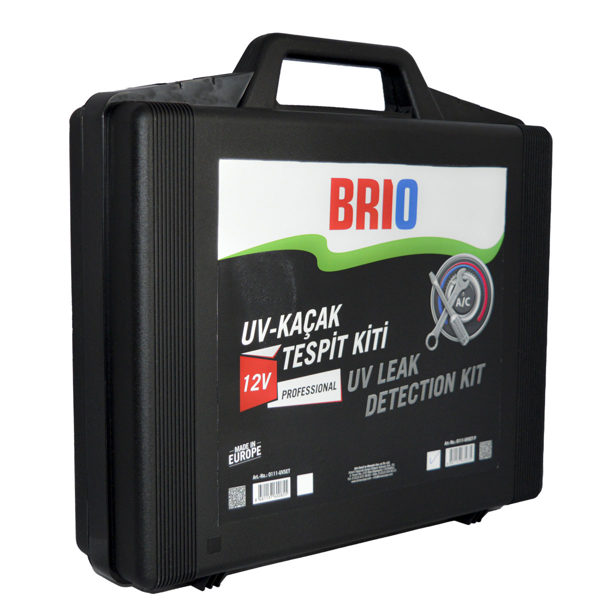 Klima Uv Kaçak Tespit Kiti 12 V Pro  Ev Uyumlu