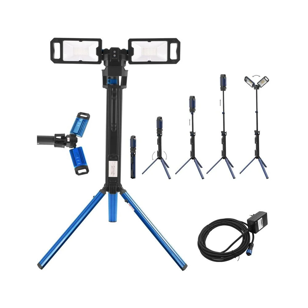Led Battery Powered Lamp Colour Match Day Light Tripod With Stand 5000 L