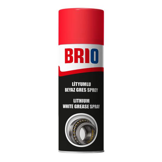 White Liquid Grease Spray 400 ml Brio Europe