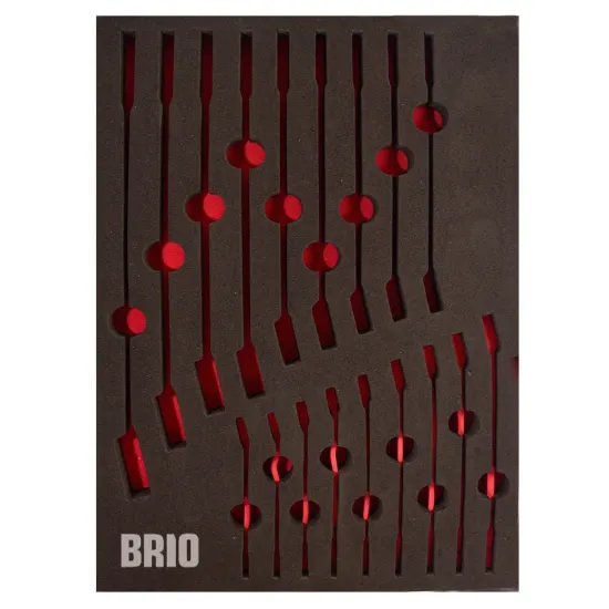 18 Pıeces Combınatıon Spanner Set 6-27 B Lıne Foam Inlet Empty