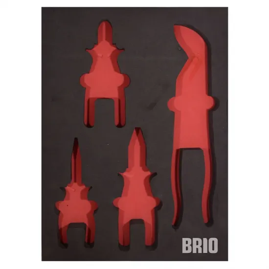 Plıers Set 4 Pıeces Foam Inlet Empty Bgs