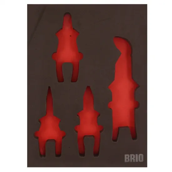 Plıers Set 4 Pıeces B Lıne Foam Inlet Empty