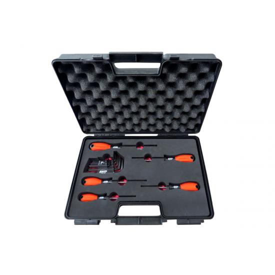 14 Pıece Screwdrıver Torx- Allen Set In Plastıc Case