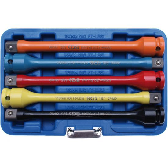 Torsıon Bar Set 5 Pcs 195 Mm: 100-110-120-135-150 Nm