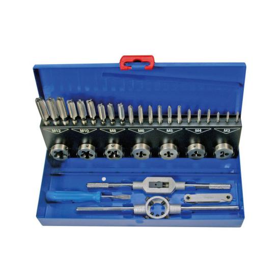 32 Pıece Tap And Dıe Set M3-M12