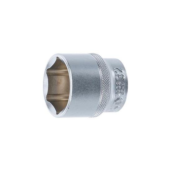 Socket, Hexagon | 12.5 Mm (1/2’’) Drıve | 32 Mm