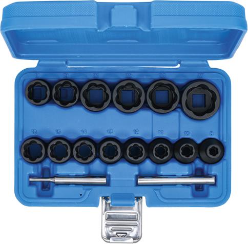 Socket Set Aır Smart 1/2 16 Pıeces 8-27 Mm