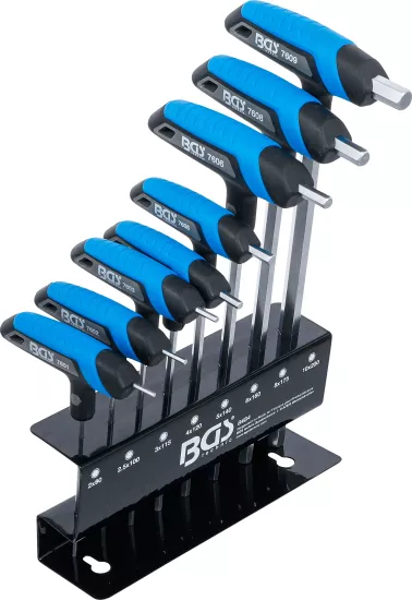 8-PIECE T-HANDLE TORX ALLEN KEY SET (T2–T10)