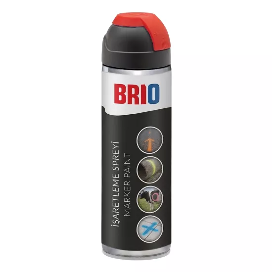 Industrial Marking Spray 500 Ml  Red