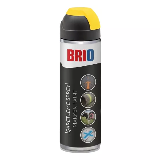 Industrial Marking Spray 500 Ml  Yellow