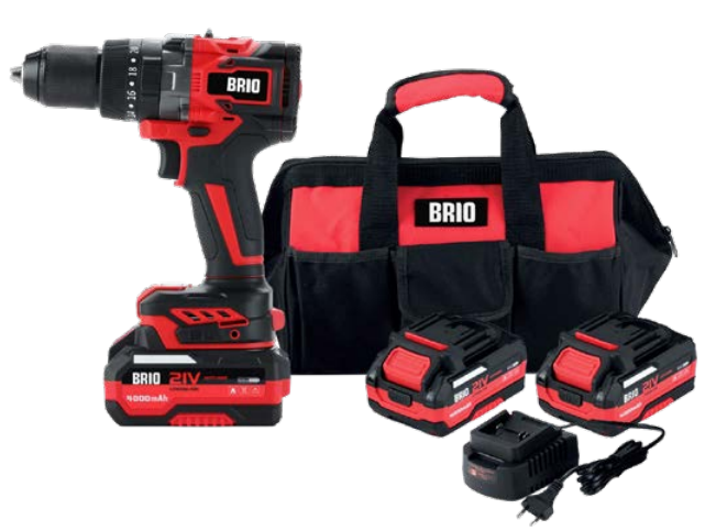 Akülü Matkap Delici Çift Akülü 150 Nm 21V 4.0Ah