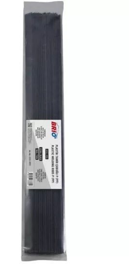 Plastik Tamir Çubuğu P (Pp) Siyah İnce 25 Li Paket