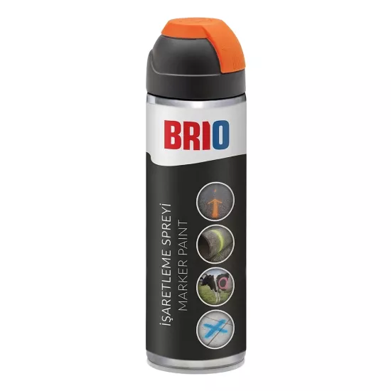 Industrial Marking Spray 500 Ml  Orange