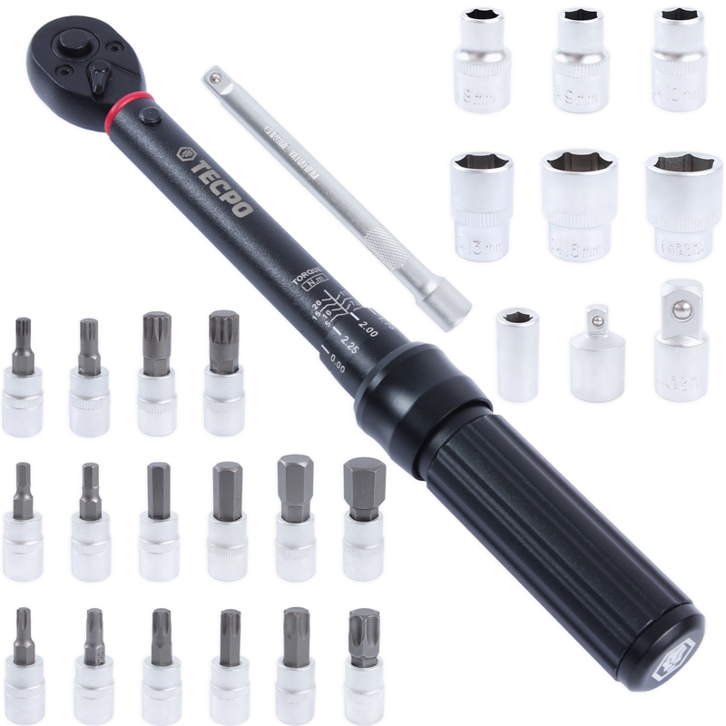 Tork Anahtarı 3/8 5-60Nm 27 Parça
